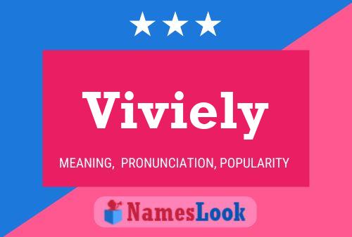 ملصق اسم Viviely