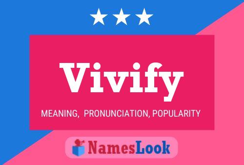 ملصق اسم Vivify