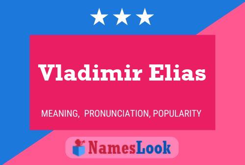 ملصق اسم Vladimir Elias