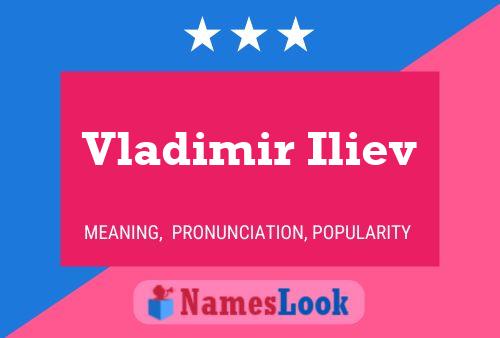 ملصق اسم Vladimir Iliev