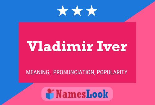 ملصق اسم Vladimir Iver