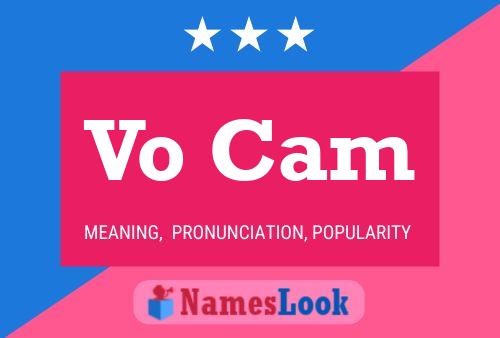 ملصق اسم Vo Cam