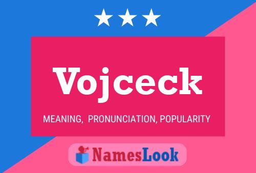 ملصق اسم Vojceck