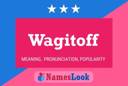 ملصق اسم Wagitoff