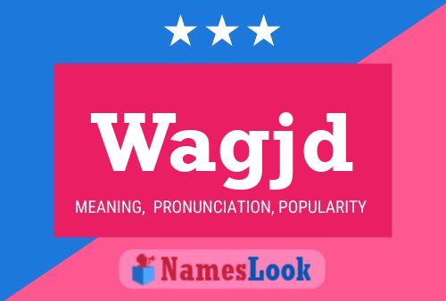 ملصق اسم Wagjd