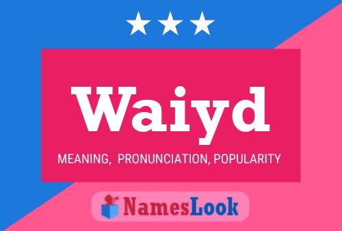 ملصق اسم Waiyd