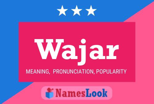 ملصق اسم Wajar