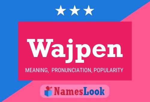 ملصق اسم Wajpen