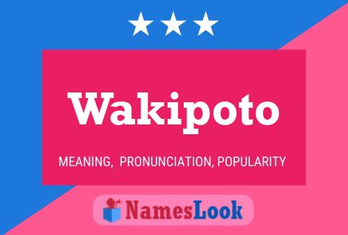 ملصق اسم Wakipoto