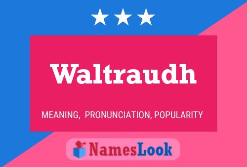 ملصق اسم Waltraudh