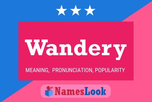 ملصق اسم Wandery