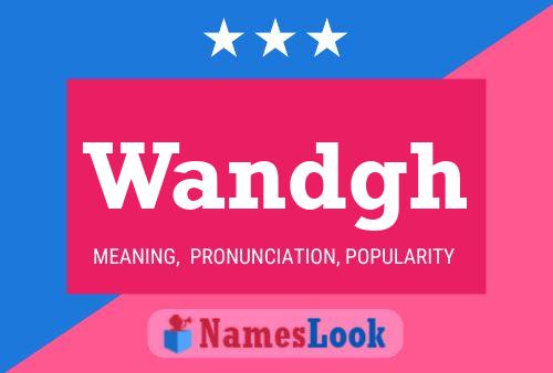 ملصق اسم Wandgh