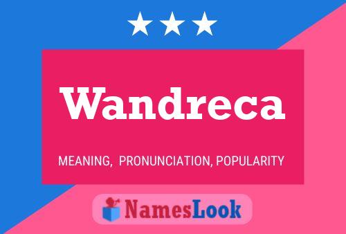 ملصق اسم Wandreca