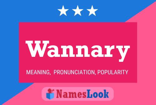 ملصق اسم Wannary