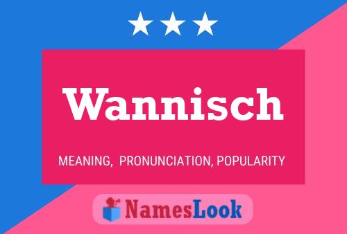 ملصق اسم Wannisch