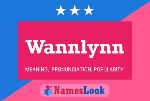 ملصق اسم Wannlynn