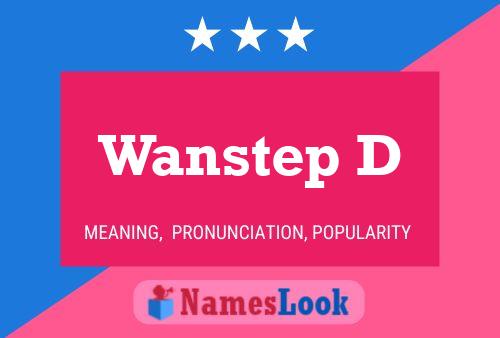 ملصق اسم Wanstep D