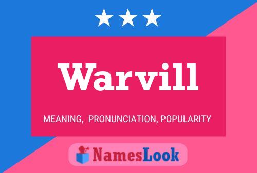 ملصق اسم Warvill