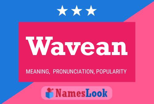 ملصق اسم Wavean