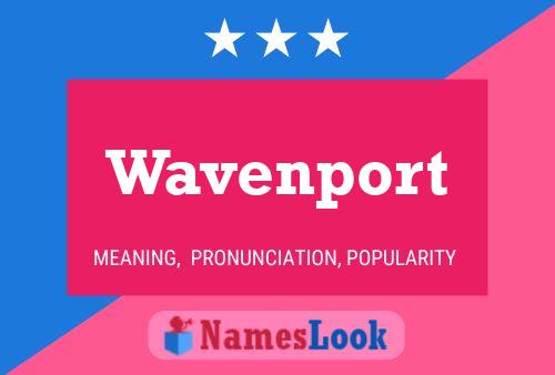 ملصق اسم Wavenport