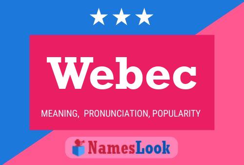 ملصق اسم Webec