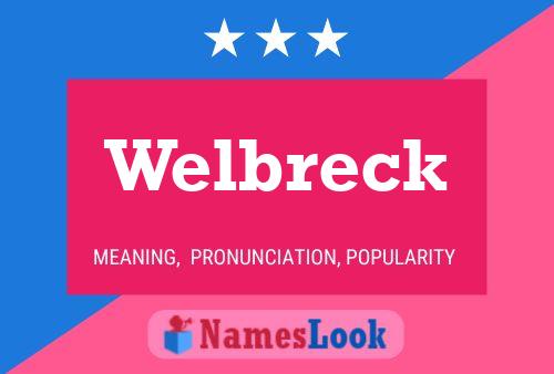 ملصق اسم Welbreck