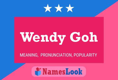 ملصق اسم Wendy Goh