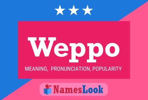 ملصق اسم Weppo