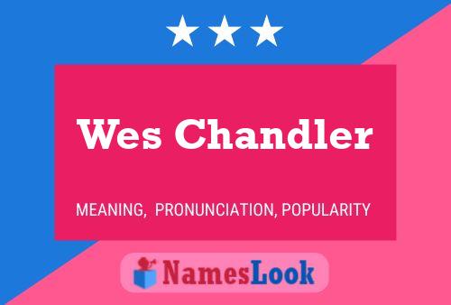 ملصق اسم Wes Chandler