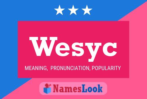 ملصق اسم Wesyc