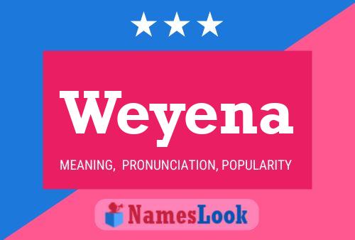 ملصق اسم Weyena