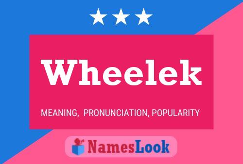 ملصق اسم Wheelek