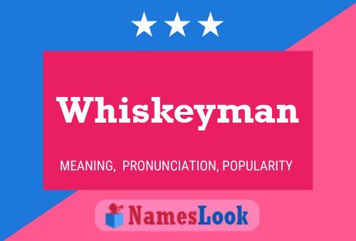 ملصق اسم Whiskeyman