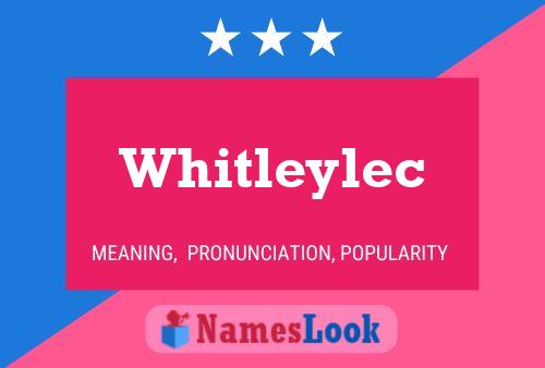 ملصق اسم Whitleylec