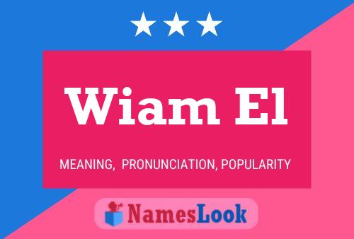 ملصق اسم Wiam El