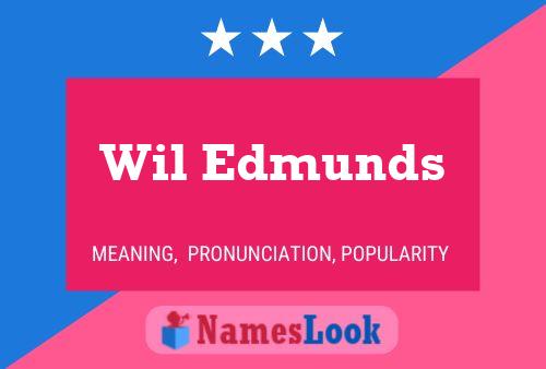 ملصق اسم Wil Edmunds