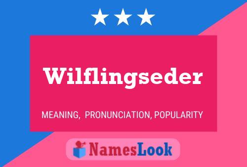 ملصق اسم Wilflingseder