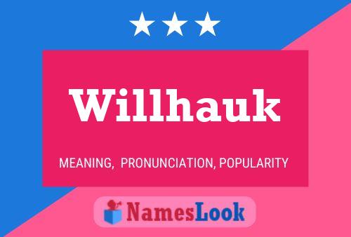 ملصق اسم Willhauk