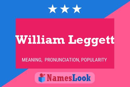 ملصق اسم William Leggett