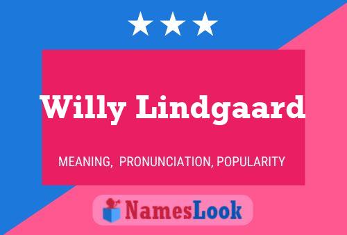 ملصق اسم Willy Lindgaard