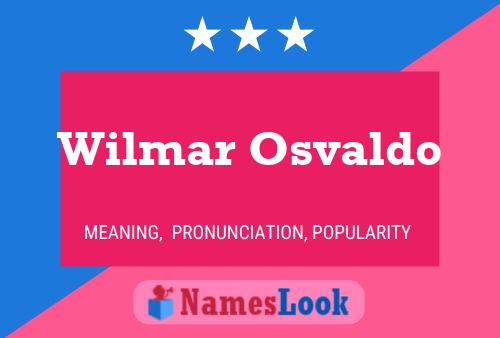 ملصق اسم Wilmar Osvaldo