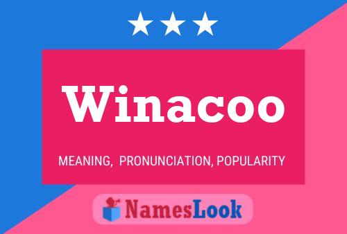 ملصق اسم Winacoo