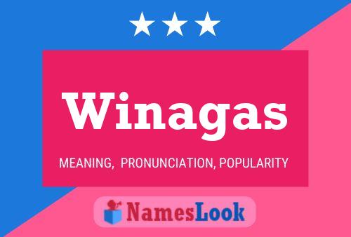 ملصق اسم Winagas