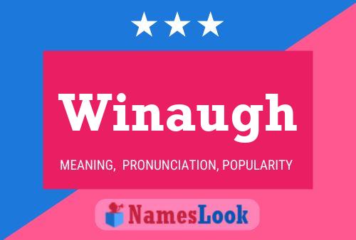 ملصق اسم Winaugh