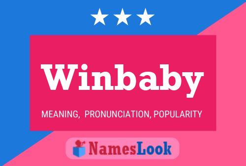 ملصق اسم Winbaby