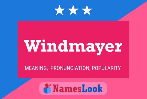 ملصق اسم Windmayer