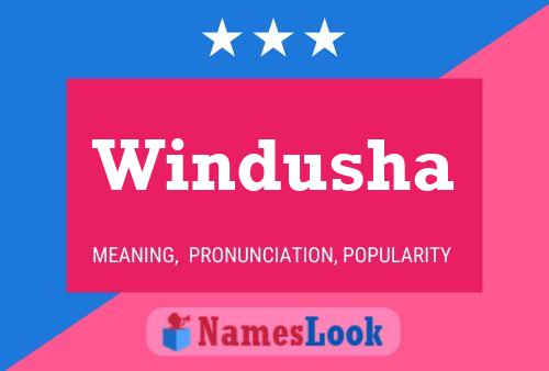 ملصق اسم Windusha