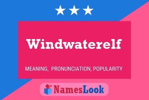 ملصق اسم Windwaterelf