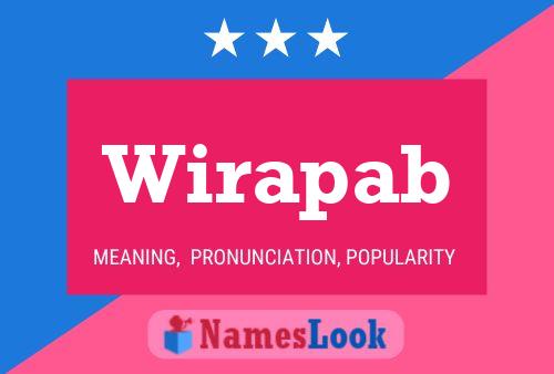 ملصق اسم Wirapab