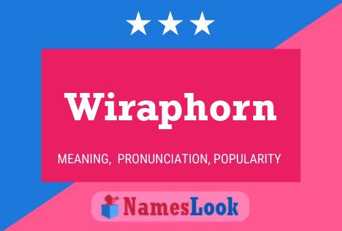 ملصق اسم Wiraphorn